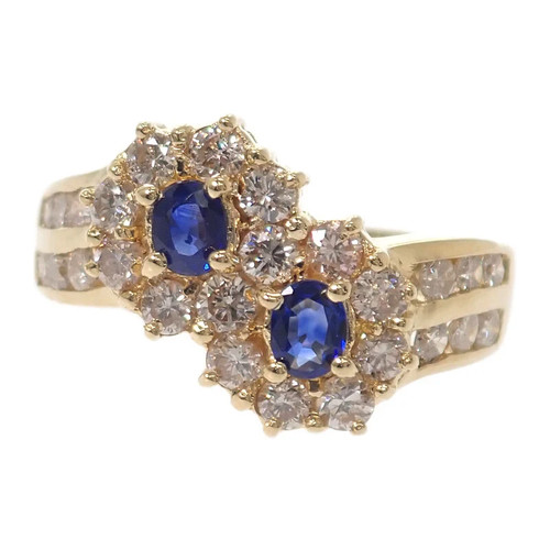 Design ring k18 gelbgold - ring,