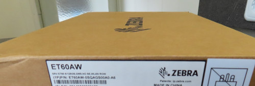 Zebra et60 tablet 1 - tablet, pc