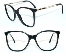 CHANEL BRILLE SCHWARZ GOLD
