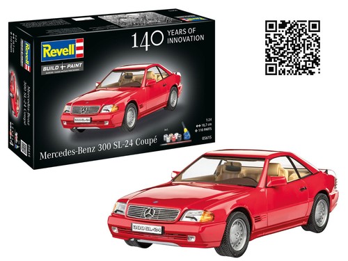 Revell mercedes benz 300 - 300, sl-24