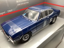 Modellautos 1:18 Minichamps  Ford Capri 1969 dark blue mit OVP