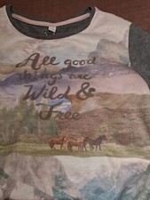 LA-Shirt von Esprit bunt, mit