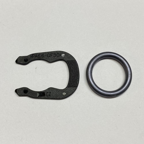 Haltefeder und ring set für - und, o-ring