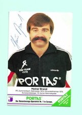 Heiner Brand GER Handball 1xSilber Olympia 84/04 2xWM AK 10x15 orig Autogramm