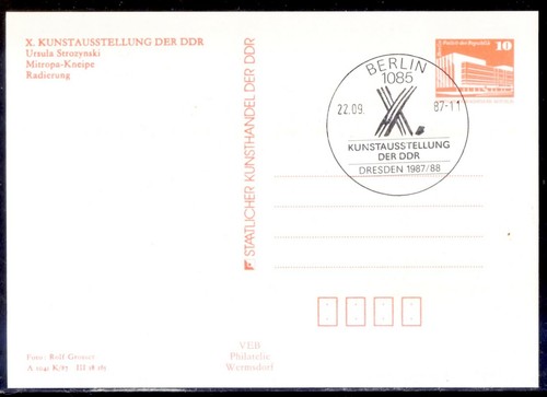 Ddr privatganzsache 19 - privatganzsache,