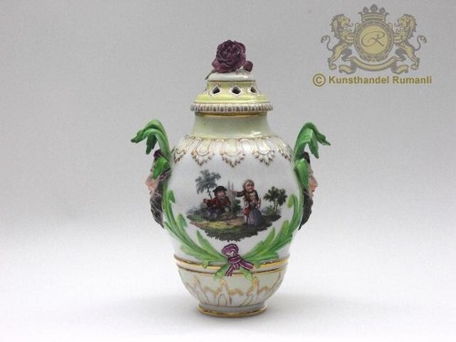 Kpm berlin potpourri vase mit - kpm,