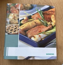 Siemens Ordner mit Rezepte zum Backen Braten Grillen Gratinieren Kochen