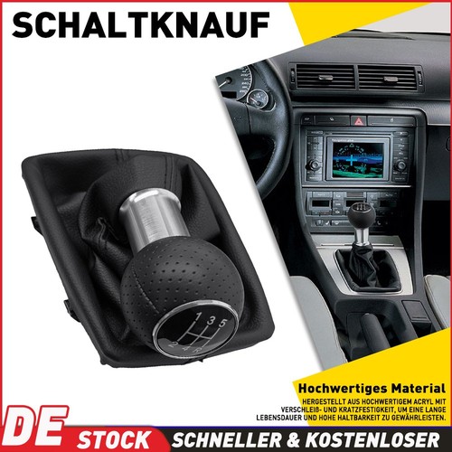 Schaltmanschette mit knauf - schaltmanschette,