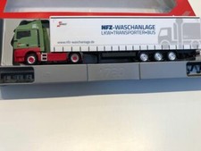 Herpa 306904 MAN TGA XLX Gardinenplanen SZ NFZ-Waschanlage Wandt Spedition m OVP