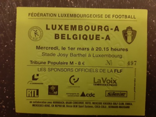 Ticket luxemburg belgien - ticket,