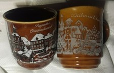 2x  Becher  Weihnachten 0,2 L