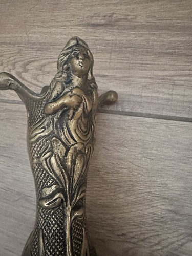 Alte messingvase mit - alte,