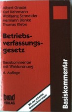 Betriebsverfassungsgesetz 