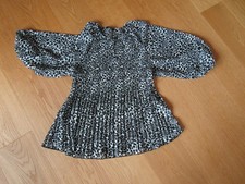 TAIFUN Schlupf Bluse plissee