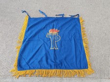 DDR FDJ Fanfare Fahne Hänger für Fanfarenzug Original