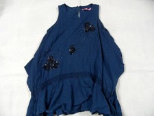 SPINACH MAFIA schönes Zipfel-Hängerchen m. Pailletten + Perlen  Gr. 12 J BI1220