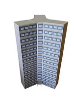 HO/1:87 Y-Hochhaus 14 Etagen Kartonmodellbausatz