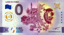 Null Euro Schein - 0 Euro Schein - Italien - Lago di Como 2025-2 Anniversary