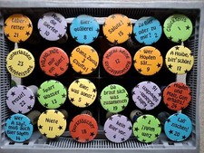 Button magnetisch mit  kurzen