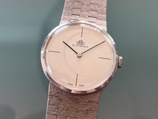 Bucherer Uhr 925 Silber Massiv Vintage, Handaufzug, Läuft