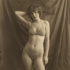 Dame Frau Model Vintage Retro