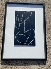 G6 Kunstdruck / Ikea  / Nu Assis I Henri Matisse Replikat / Wandbild mit Rahmen