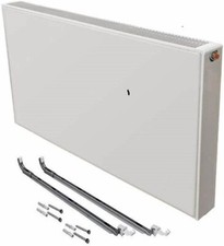 Heizkörper Buderus Typ 21- 600-1200, Planventilheizkörper, Farbe ; Grau, RAL 900