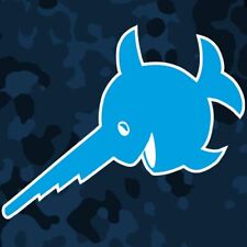 Aufkleber Sticker Sägefisch Typ 7 Modellbau U-Boot 96 Schwertfisch 10x8cm #A053