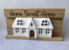 Deko Aufsteller Landhaus "Home