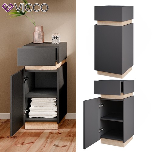 Midischrank badezimmerschrank - midischrank,