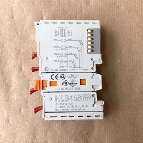 Beckhoff kl3458 analog modul - beckhoff,