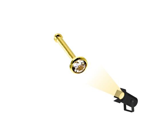 Nasenstecker gold 750 18k - 750,