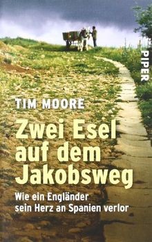 Zwei esel auf - zwei, jakobsweg