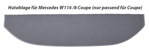 Hutablage mercedes w114 8 - hutablage,