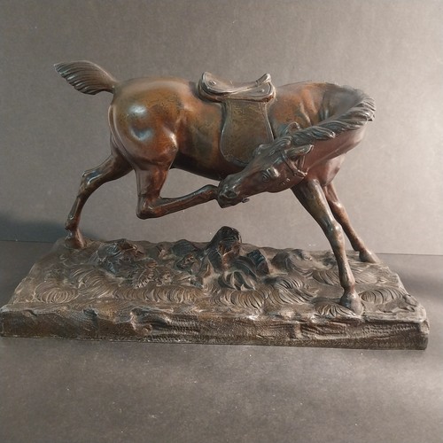 Schöne pferde skulptur bronze - schöne,