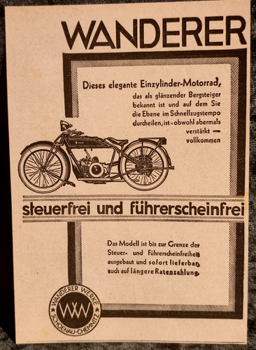 Alte zeitungsanzeige 1926 - alte,