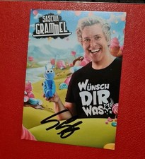Sascha Grammel Autogramm Karte