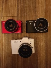 Nikon J1, drei Dekokameras