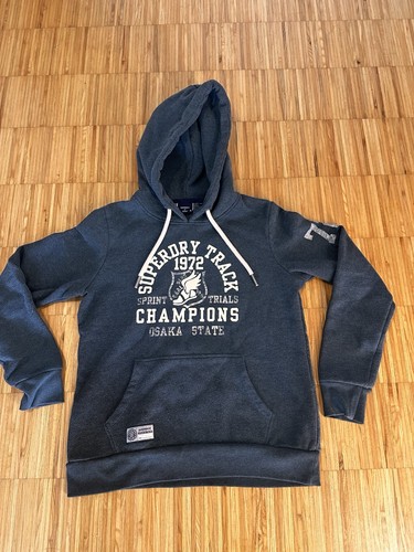 Superdry hoodie 40 grau - gr.,