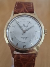 SEHR SCHÖNE GUT ERHALTENE UND SELTENE VINTAGE HELBROS HERRENARMBANDUHR