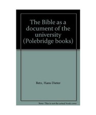 Bible As a Document of the University