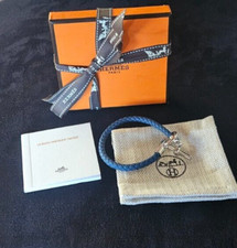 Hermès Armband Glénan H Blau