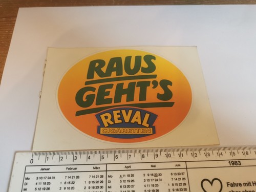 Alter aufkleber reval - alter,