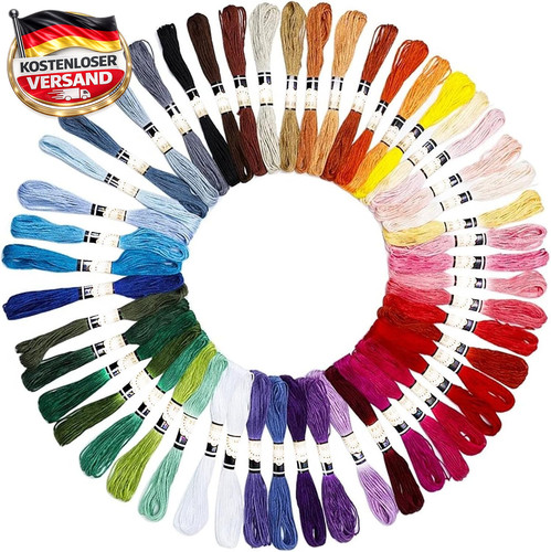 Stickgarn set farben - set,