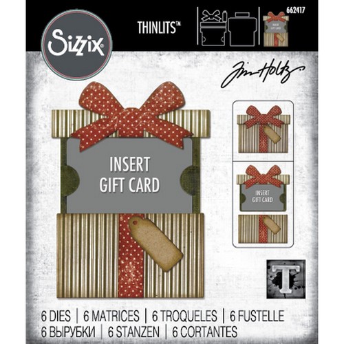 Sizzix thinlits die set 6pcs - sizzix,