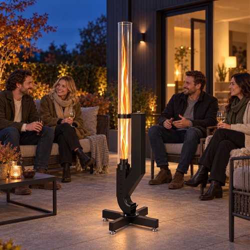 Feuersäule ambiente - feuersäule,
