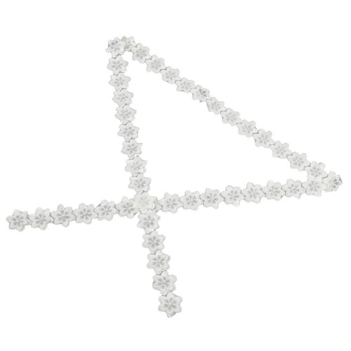 Spitze mit perlenstickerei - spitze,