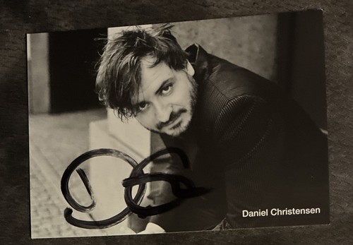 Autogrammkarte daniel - autogrammkarte,