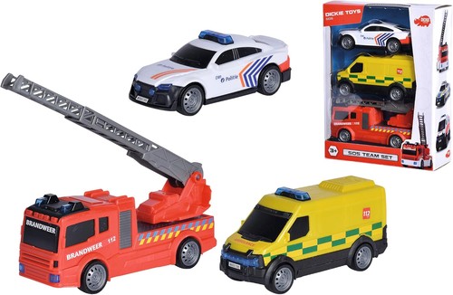 Dickie toys sos team - toys, set