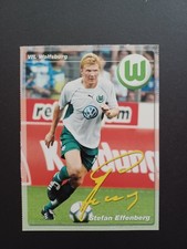 Stefan Effenberg VfL Wolfsburg Bravo Sport Autogrammkarte Mannschaftsbild 